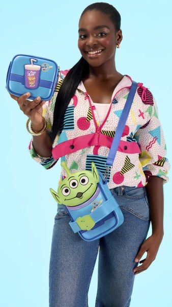 SAC BANDOULIÈRE bandoulière Aliens Crossbuddies 30e anniversaire de Toy Story - LOUNGEFLY DISNEY PIXAR