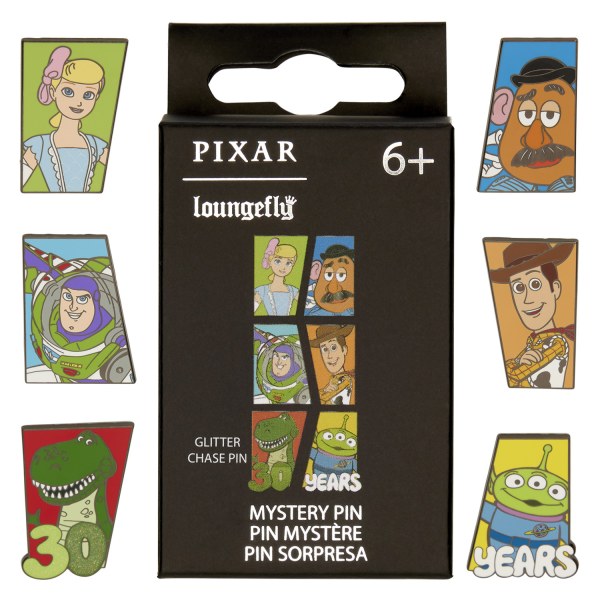 Coffret mystère PINS 30e anniversaire de Toy Story - DISNEY LOUNGEFLY