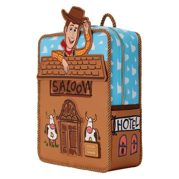 MINI SAC À DOS WOODY - LOUNGEFLY DISNEY PIXAR TOY STORY 30e ANNIVERSAIRE