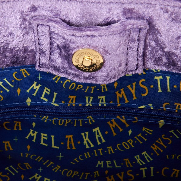 SAC À MAIN EN VELOURS AVEC MANCHE À BALAI - DISNEY LOUNGEFLY HOCUS POCUS