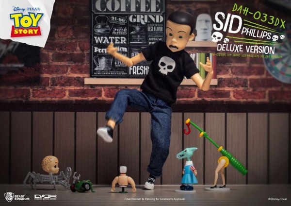 Figurine Toy Story Dynamic Action Heroes Sid Phillips Deluxe Version 14 cm