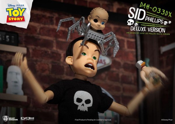 Figurine Toy Story Dynamic Action Heroes Sid Phillips Deluxe Version 14 cm