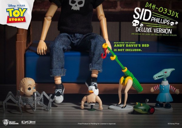 Figurine Toy Story Dynamic Action Heroes Sid Phillips Deluxe Version 14 cm