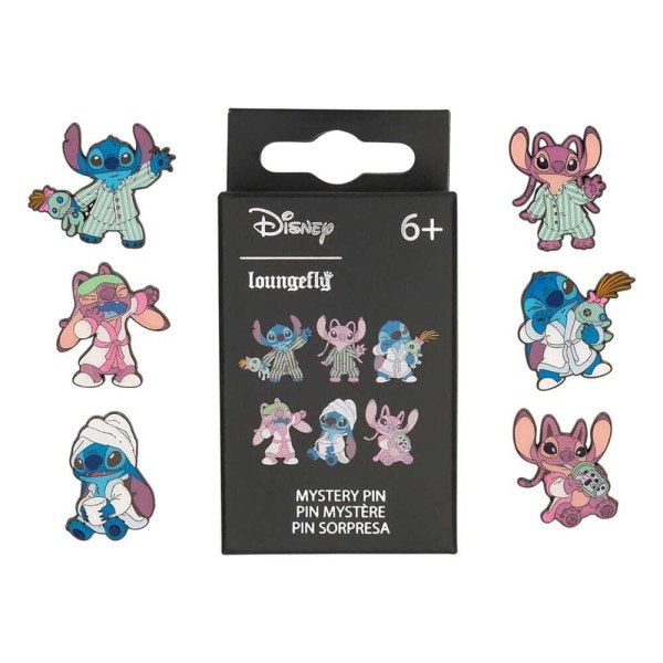 Pin's Stitch et Angel Pyjama - Disney Loungefly
