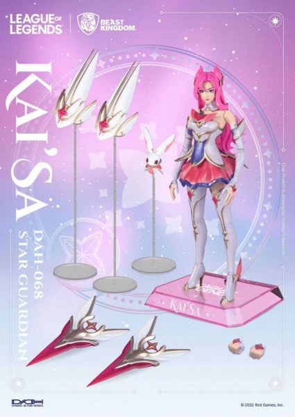 Figurine League of Legends Dynamic Action Heroes 1/9 Star Guardian Kai'Sa 19 cm