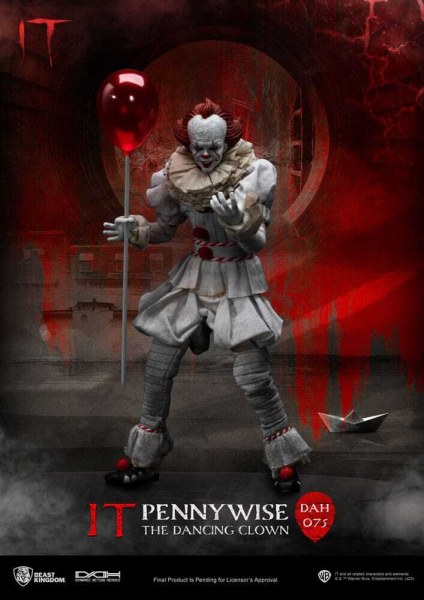 Figurine Pennywise « Il » Dynamic Action Heroes 1/9 21 cm