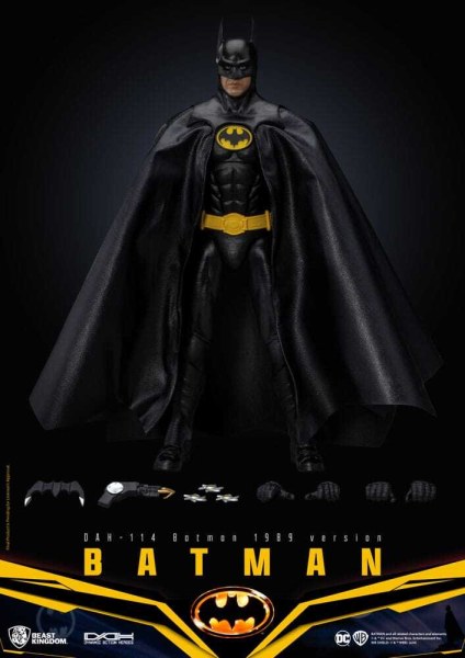 Figurine DC Comics Dynamic Action Heroes 1/9 Batman 1989 Ver. 21 cm