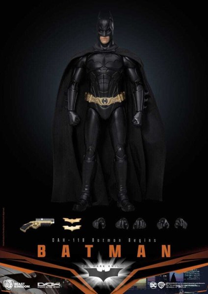 Figurine DC Comics Dynamic Action Heroes 1/9 Batman (Batman Begins) 21 cm