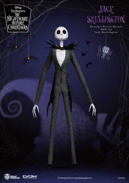Figurine Jack 21 cm de Dynamic Action Heroes à l'échelle 1/9 de Noël avant Noël