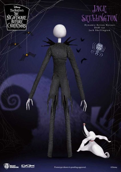 Figurine Jack 21 cm de Dynamic Action Heroes à l'échelle 1/9 de Noël avant Noël