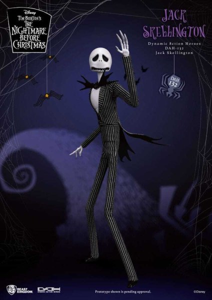 Figurine Jack 21 cm de Dynamic Action Heroes à l'échelle 1/9 de Noël avant Noël