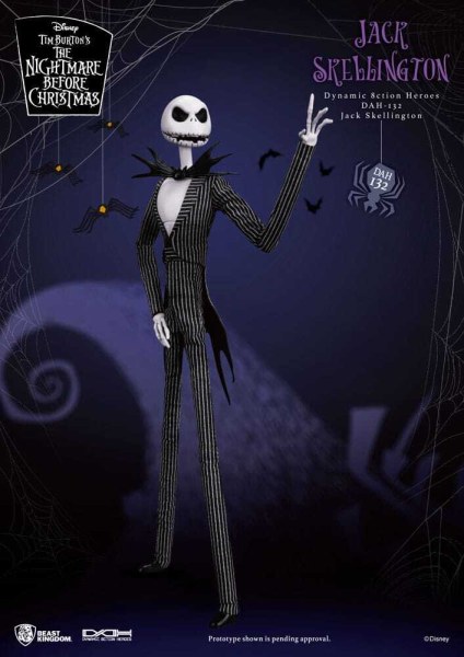 Figurine Jack 21 cm de Dynamic Action Heroes à l'échelle 1/9 de Noël avant Noël