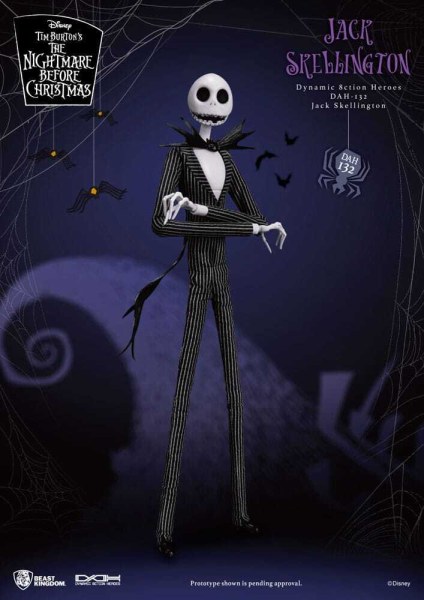 Figurine Jack 21 cm de Dynamic Action Heroes à l'échelle 1/9 de Noël avant Noël