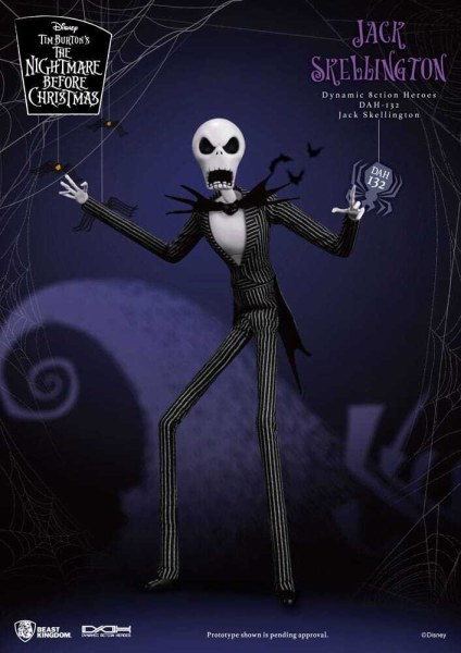 Figurine Jack 21 cm de Dynamic Action Heroes à l'échelle 1/9 de Noël avant Noël