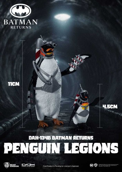 Pack Batman Returns 2 figurines Penguin Legions