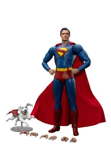 Superman (2025) Figurine Superman & Krypto 21 cm