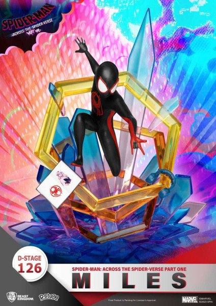 diorama Marvel en PVC D-Stage Spider-Man : Across the Spider-Verse Part One-Miles 15 cm