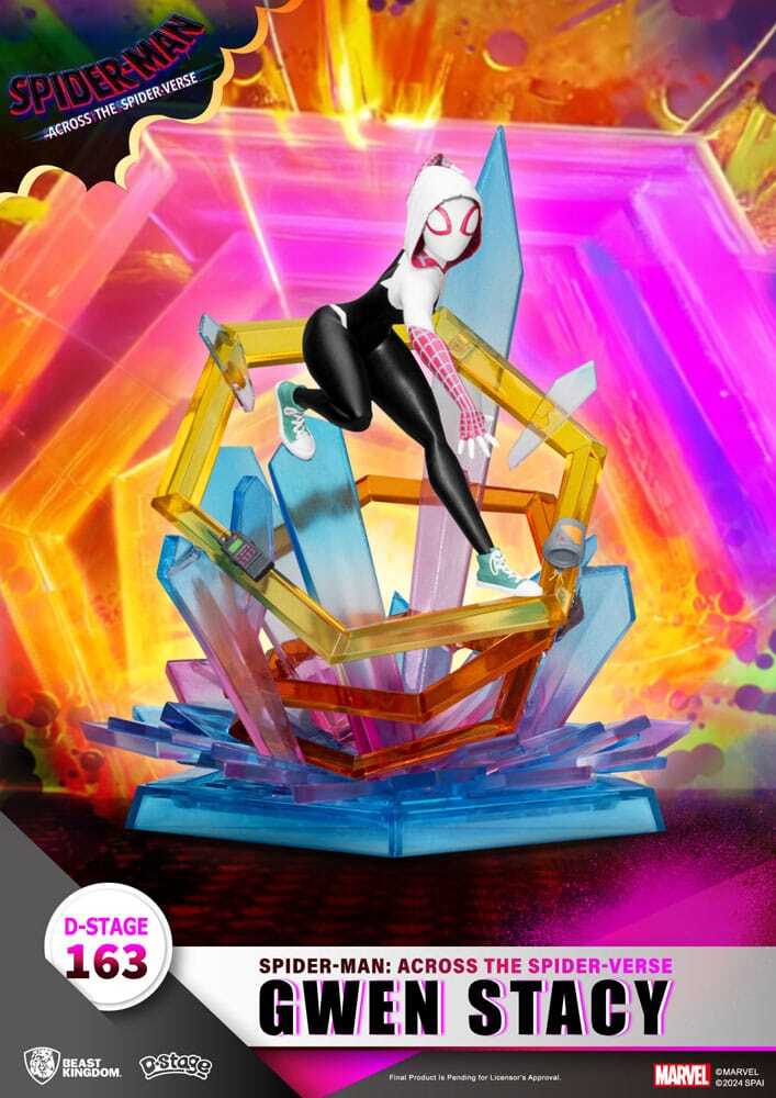 Diorama PVC Marvel D-Stage Spider-Man : À travers le Spider-Verse Gwen Stacy 15 cm