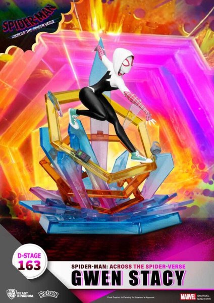Diorama PVC Marvel D-Stage Spider-Man : À travers le Spider-Verse Gwen Stacy 15 cm