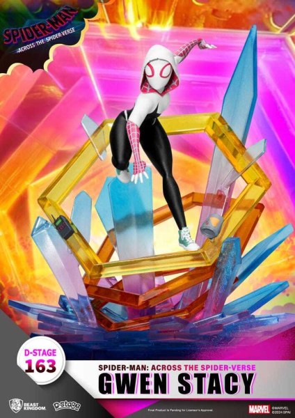 Diorama PVC Marvel D-Stage Spider-Man : À travers le Spider-Verse Gwen Stacy 15 cm