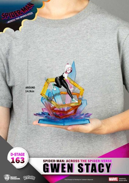Diorama PVC Marvel D-Stage Spider-Man : À travers le Spider-Verse Gwen Stacy 15 cm