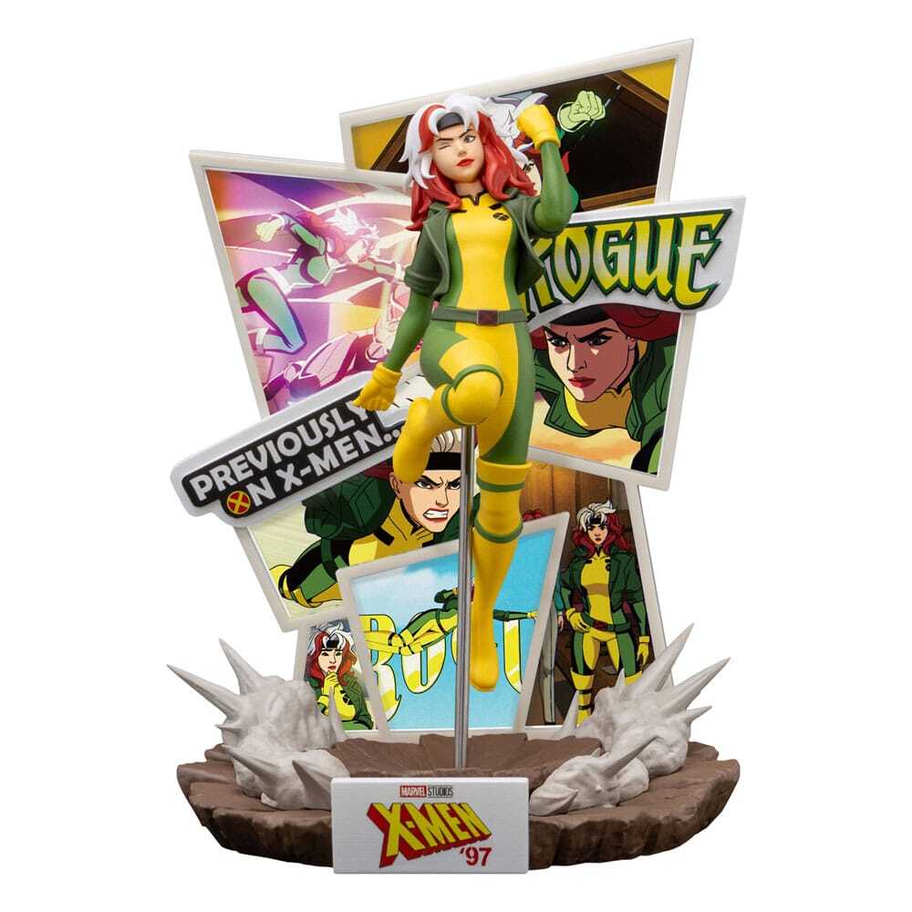 diorama PVC X-Men '97 D-Stage Rogue (exclusivité SDCC) 16 cm