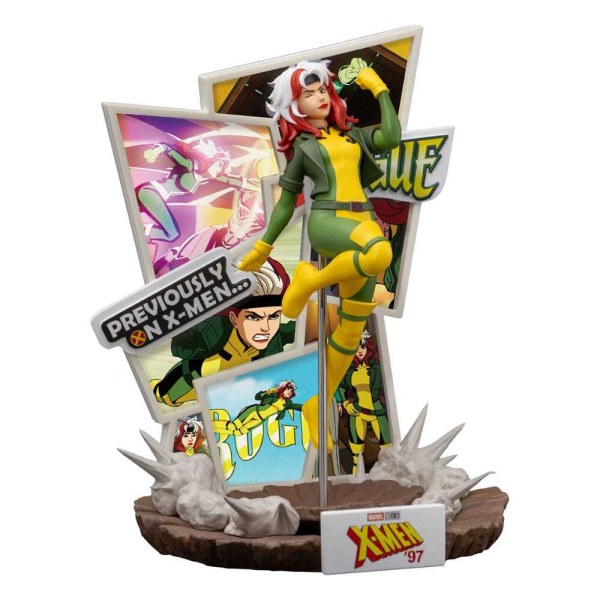 diorama PVC X-Men '97 D-Stage Rogue (exclusivité SDCC) 16 cm