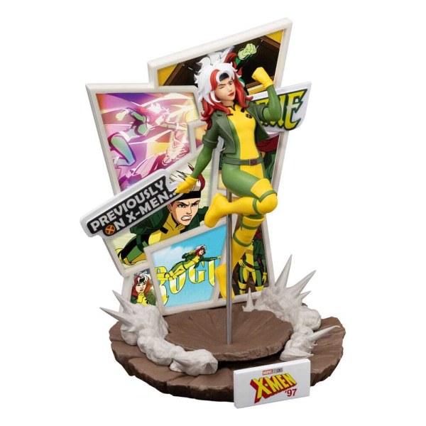 diorama PVC X-Men '97 D-Stage Rogue (exclusivité SDCC) 16 cm