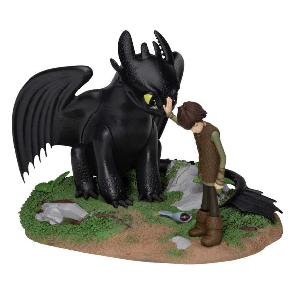 Statuette PVC Dragons D-Stage Krokmou et Harold 15 cm