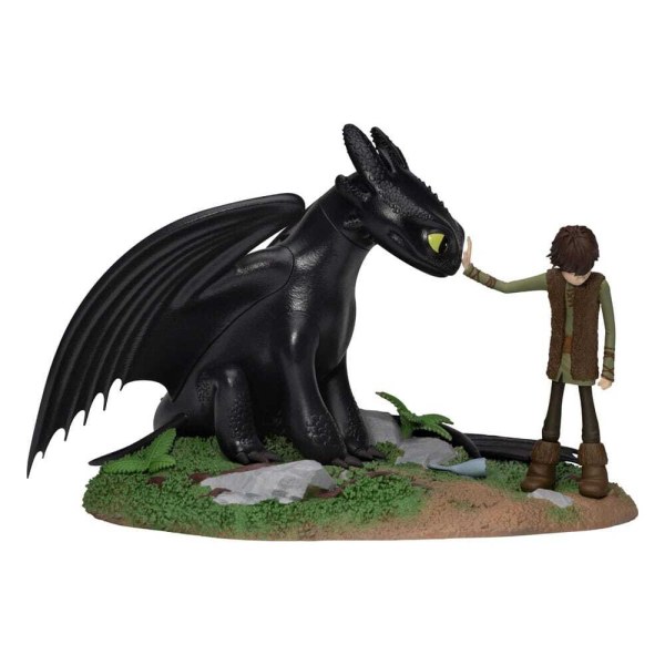 Statuette PVC Dragons D-Stage Krokmou et Harold 15 cm