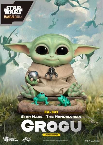 Star Wars: Le Mandalorien Egg Attack Statuette Grogu 18 cm