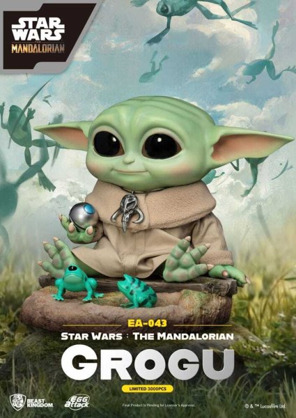 Star Wars: Le Mandalorien Egg Attack Statuette Grogu 18 cm