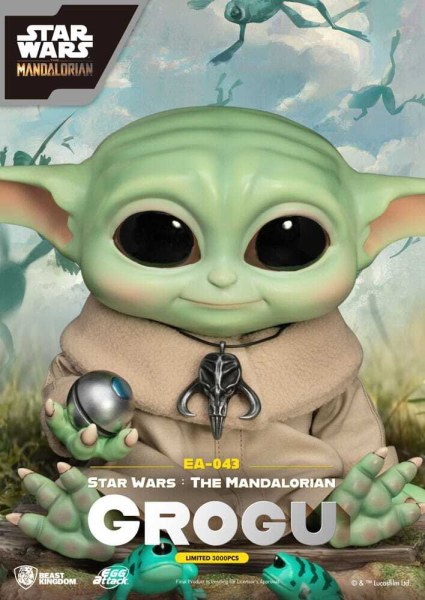 Star Wars: Le Mandalorien Egg Attack Statuette Grogu 18 cm