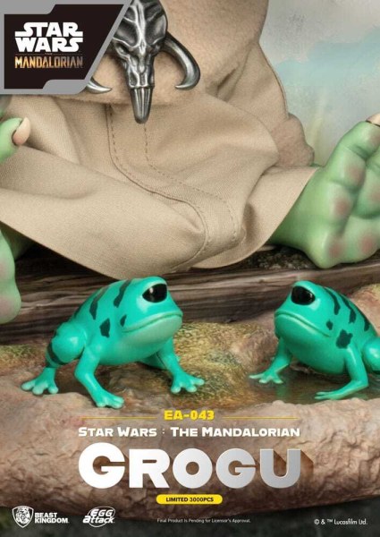 Star Wars: Le Mandalorien Egg Attack Statuette Grogu 18 cm