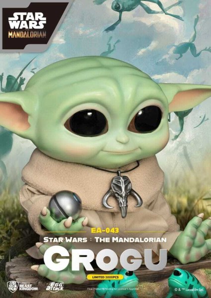 Star Wars: Le Mandalorien Egg Attack Statuette Grogu 18 cm