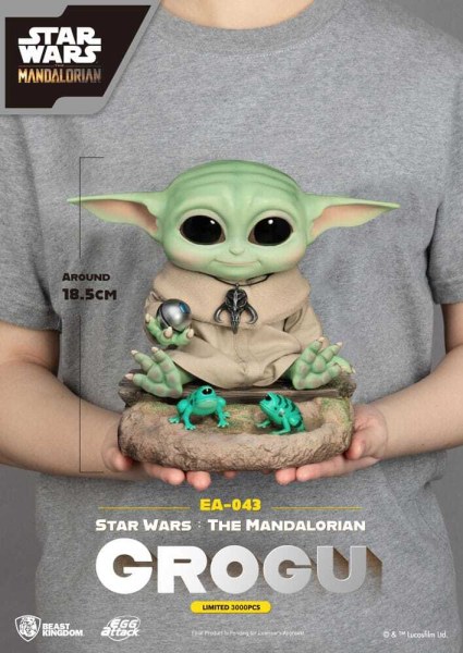 Star Wars: Le Mandalorien Egg Attack Statuette Grogu 18 cm
