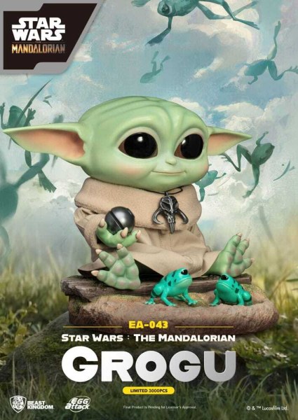 Star Wars: Le Mandalorien Egg Attack Statuette Grogu 18 cm