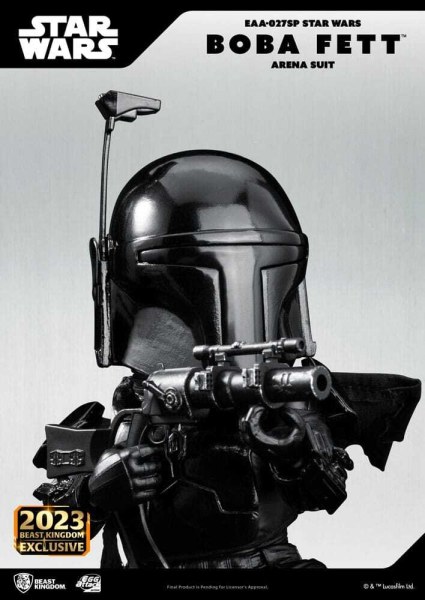 Statuette Star Wars Egg Attack Boba Fett Arena Suit 17 cm