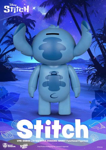 Tirelire en vinyle Lilo et Stitch Syaking Bang Stitch 30 cm