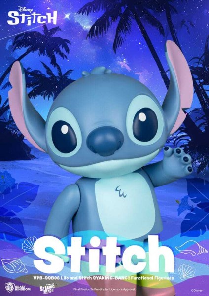 Tirelire en vinyle Lilo et Stitch Syaking Bang Stitch 30 cm
