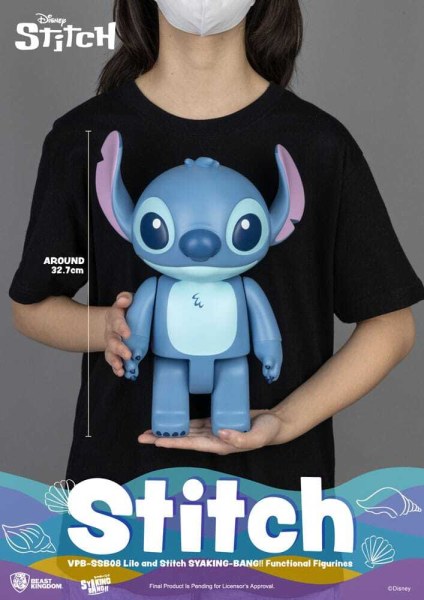 Tirelire en vinyle Lilo et Stitch Syaking Bang Stitch 30 cm