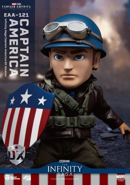Captain America: Le Premier Avenger Figurine Egg Attack Captain America Version DX 17 cm
