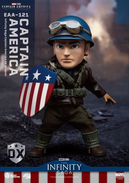 Captain America: Le Premier Avenger Figurine Egg Attack Captain America Version DX 17 cm