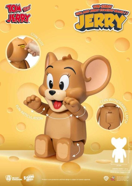 Figurine PVC Tom & Jerry Syaking Bang Jerry 30 cm