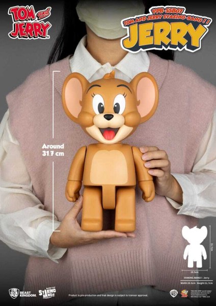 Figurine PVC Tom & Jerry Syaking Bang Jerry 30 cm