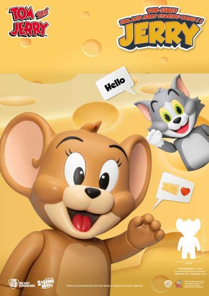 Figurine PVC Tom & Jerry Syaking Bang Jerry 30 cm