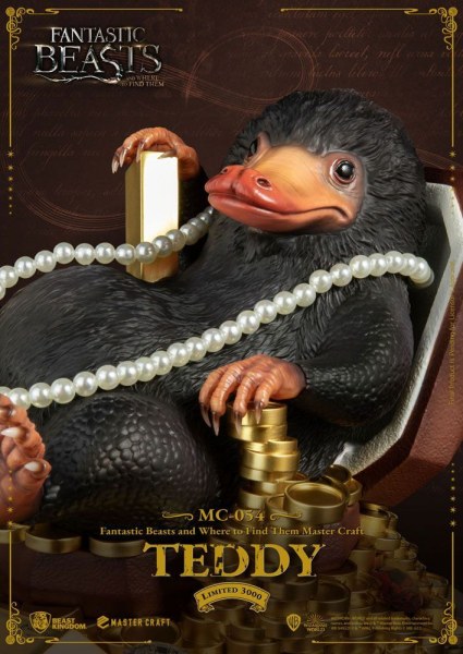 Statuette Teddy Master Craft Les Animaux Fantastiques 21 cm