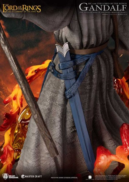 Statue de Gandalf Master Craft du Seigneur des Anneaux 58 cm