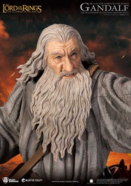 Statue de Gandalf Master Craft du Seigneur des Anneaux 58 cm