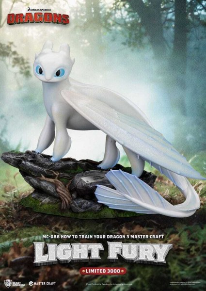 Statuette Dragons 3 Master Craft Furie Lumineuse 29 cm